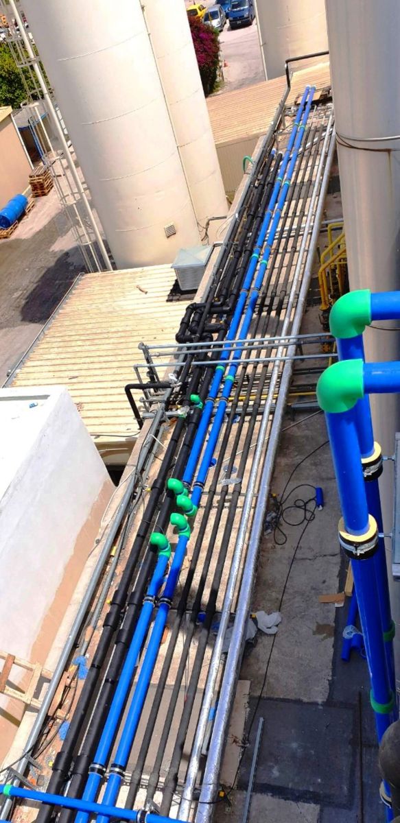 INSTALLATION OF CHILL WATER SYSTEMS IN FACTORY IN TAVROS, ATTIKI
